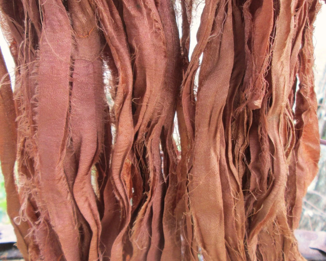 Cinnamon Sari Silk Ribbon