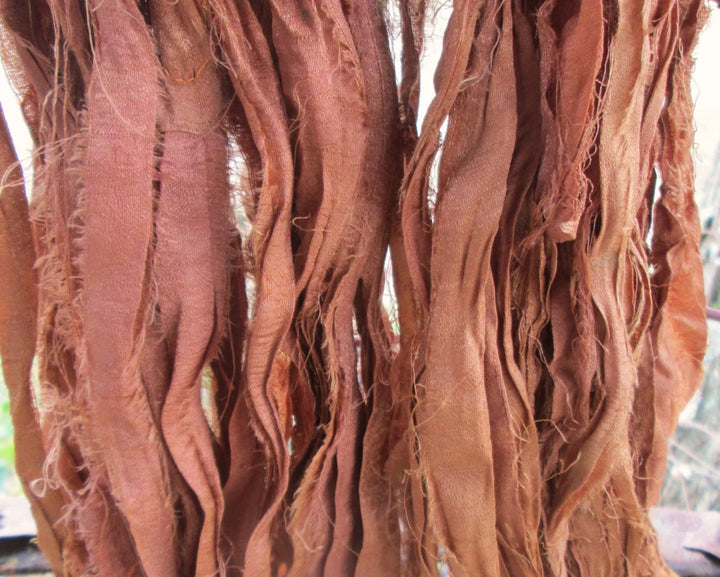 Cinnamon Sari Silk Ribbon