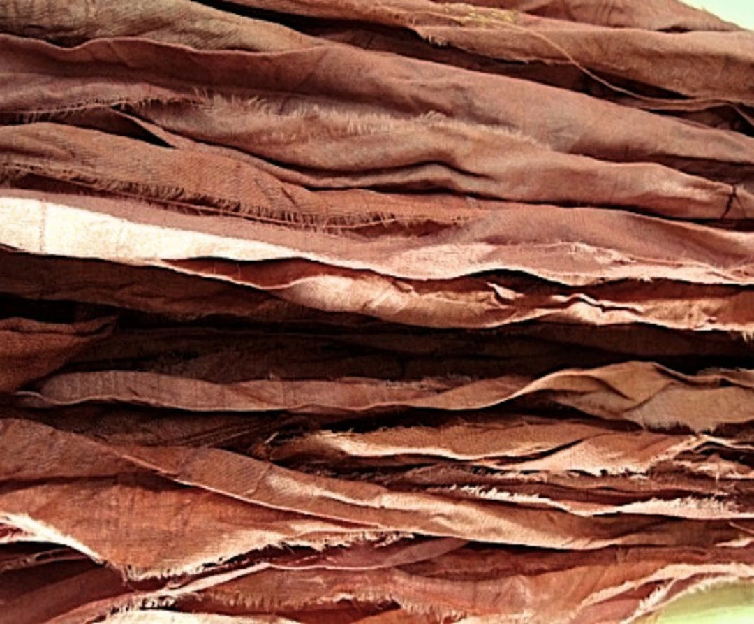 Cinnamon Sari Silk Ribbon