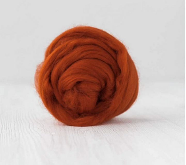 Extra Fine & Organic Rust Merino DHG Merino