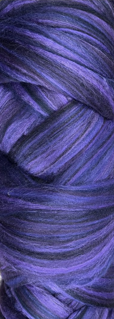 Extra Fine 19 Micron Hyacinth Merino Multi DHG Super Fast Shipping!