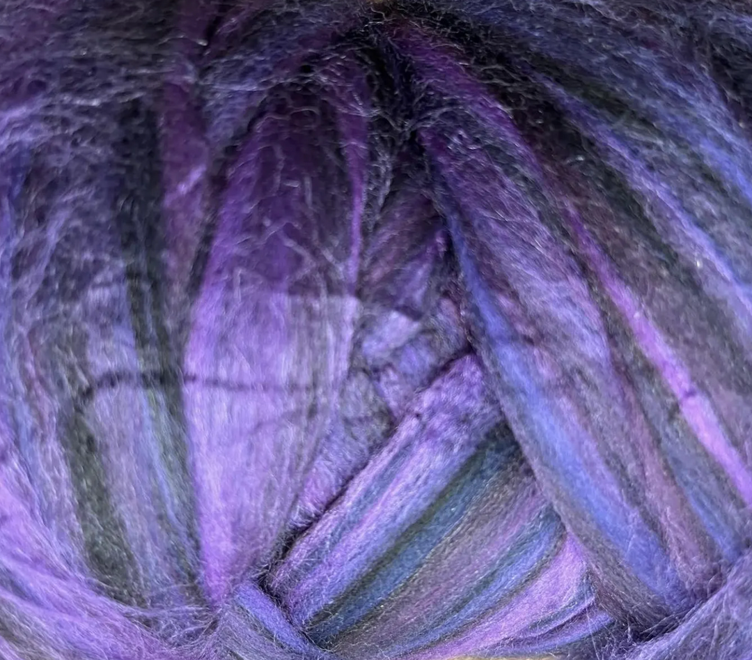 Extra Fine 19 Micron Hyacinth Merino Multi DHG Super Fast Shipping!