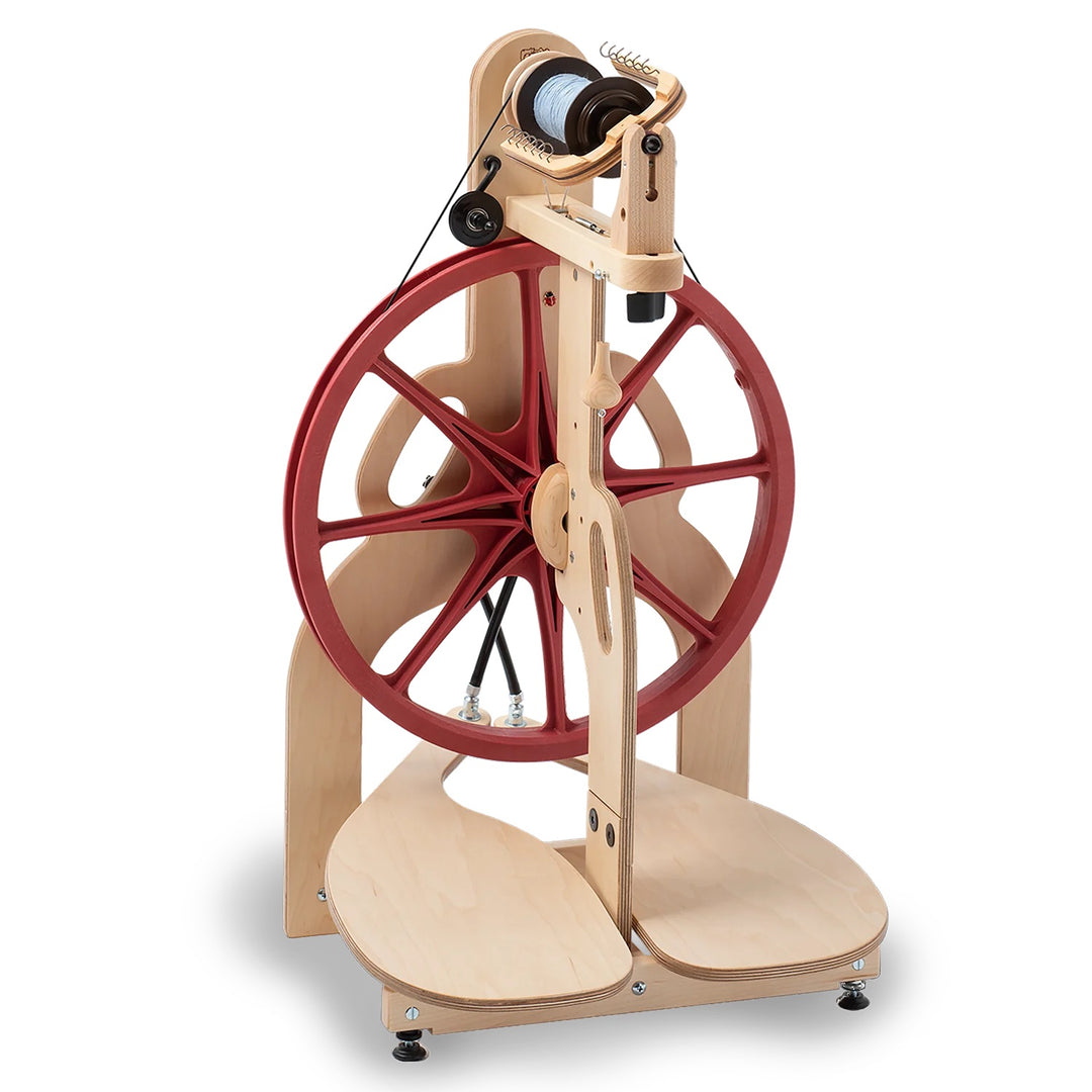 Schacht Ladybug Spinning Wheel: Graceful & Efficient Yarn Revolution