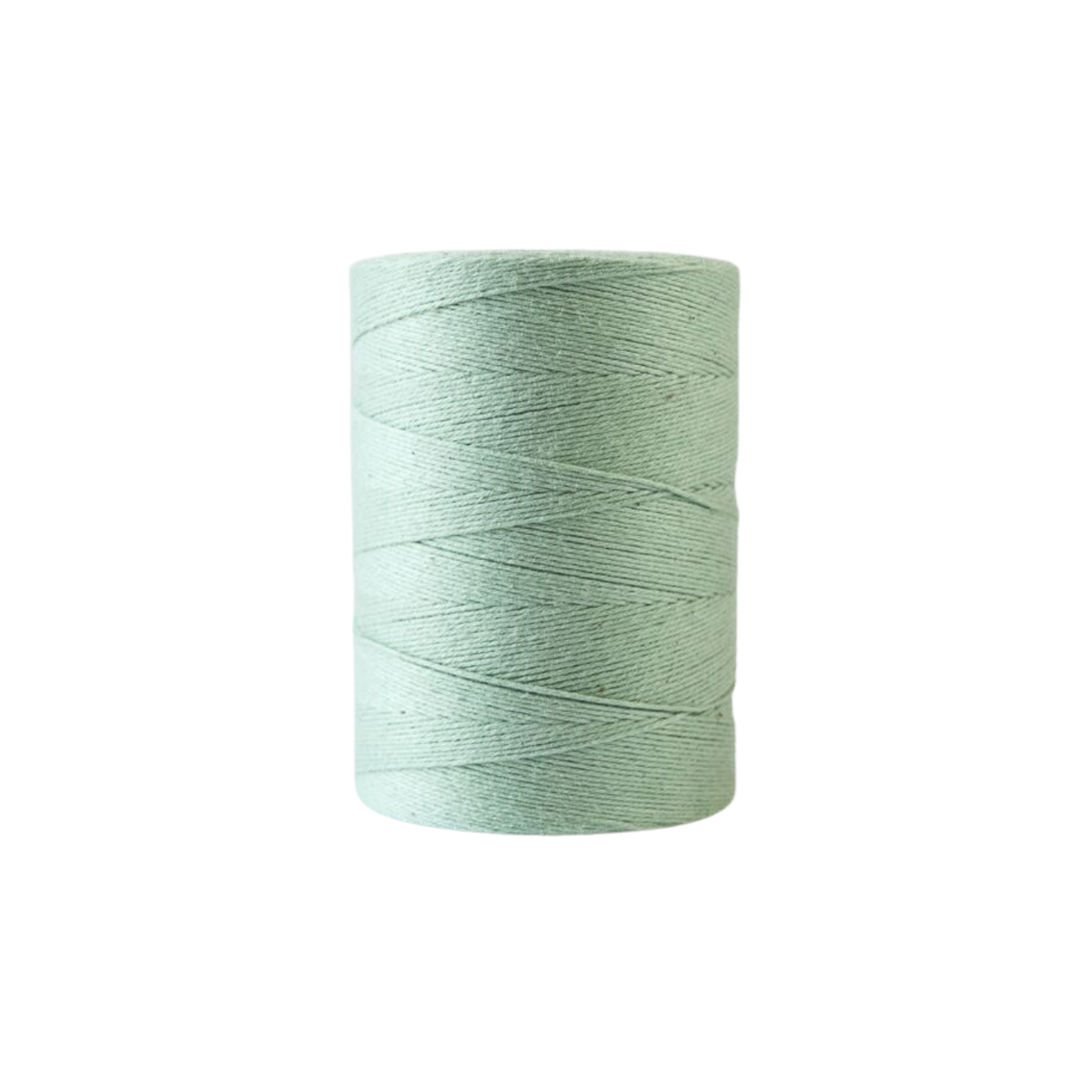 100% Unmercerized Cotton Warp Yarn - 800 Yard Cone for Weaving