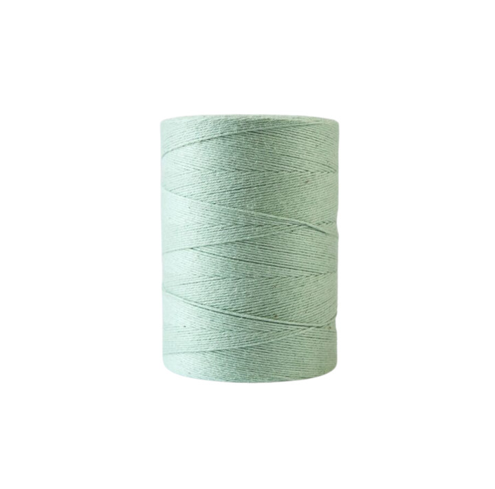 100% Unmercerized Cotton Warp Yarn - 800 Yard Cone for Weaving