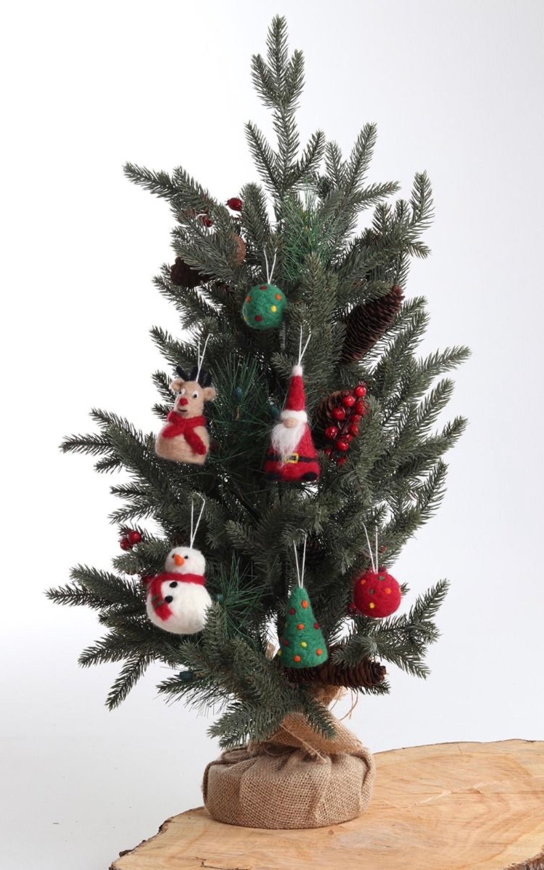 Ashford Needle Felting Kit – Adorable Christmas Friends