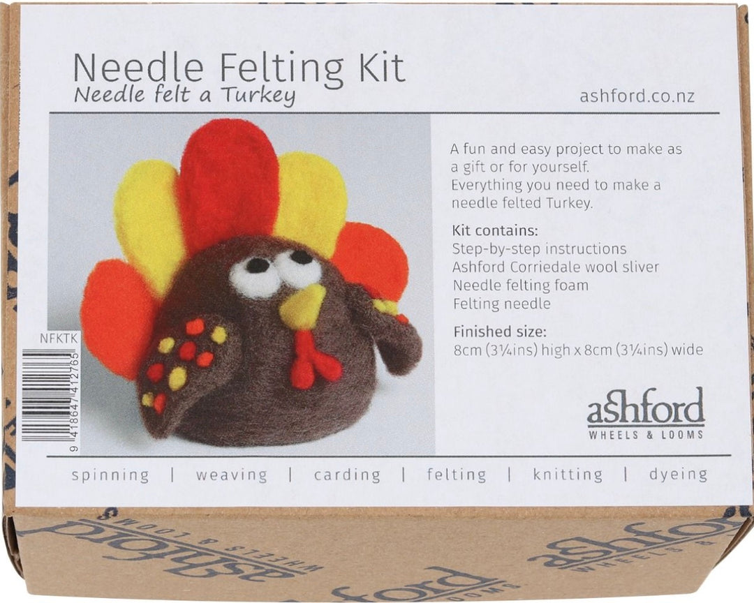 Ashford Needle Felting Beginner Kit – Turkey