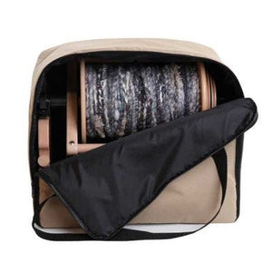 Secure and stylish carry case for the Ashford Super Jumbo e-Spinner, your textile arts companion on the go