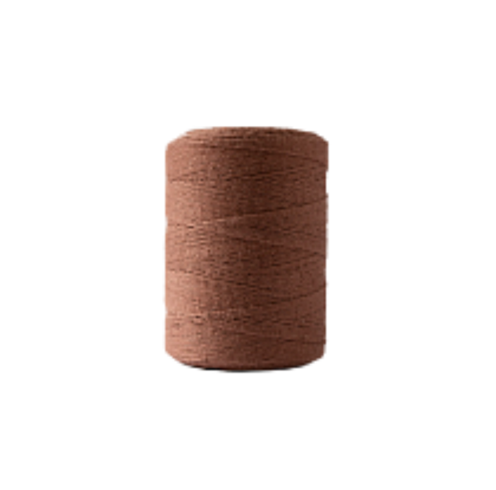 100% Unmercerized Cotton Warp Yarn - 800 Yard Cone for Weaving