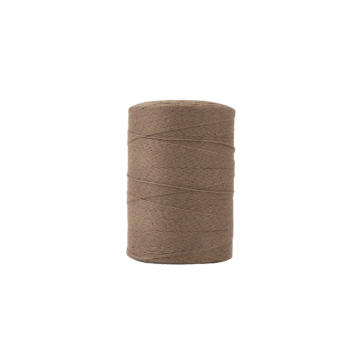 100% Unmercerized Cotton Warp Yarn - 800 Yard Cone for Weaving