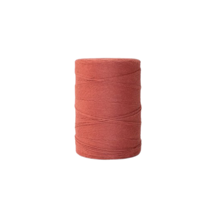 100% Unmercerized Cotton Warp Yarn - 800 Yard Cone for Weaving