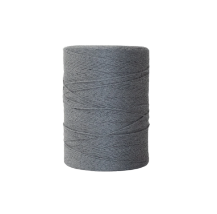 100% Unmercerized Cotton Warp Yarn - 800 Yard Cone for Weaving