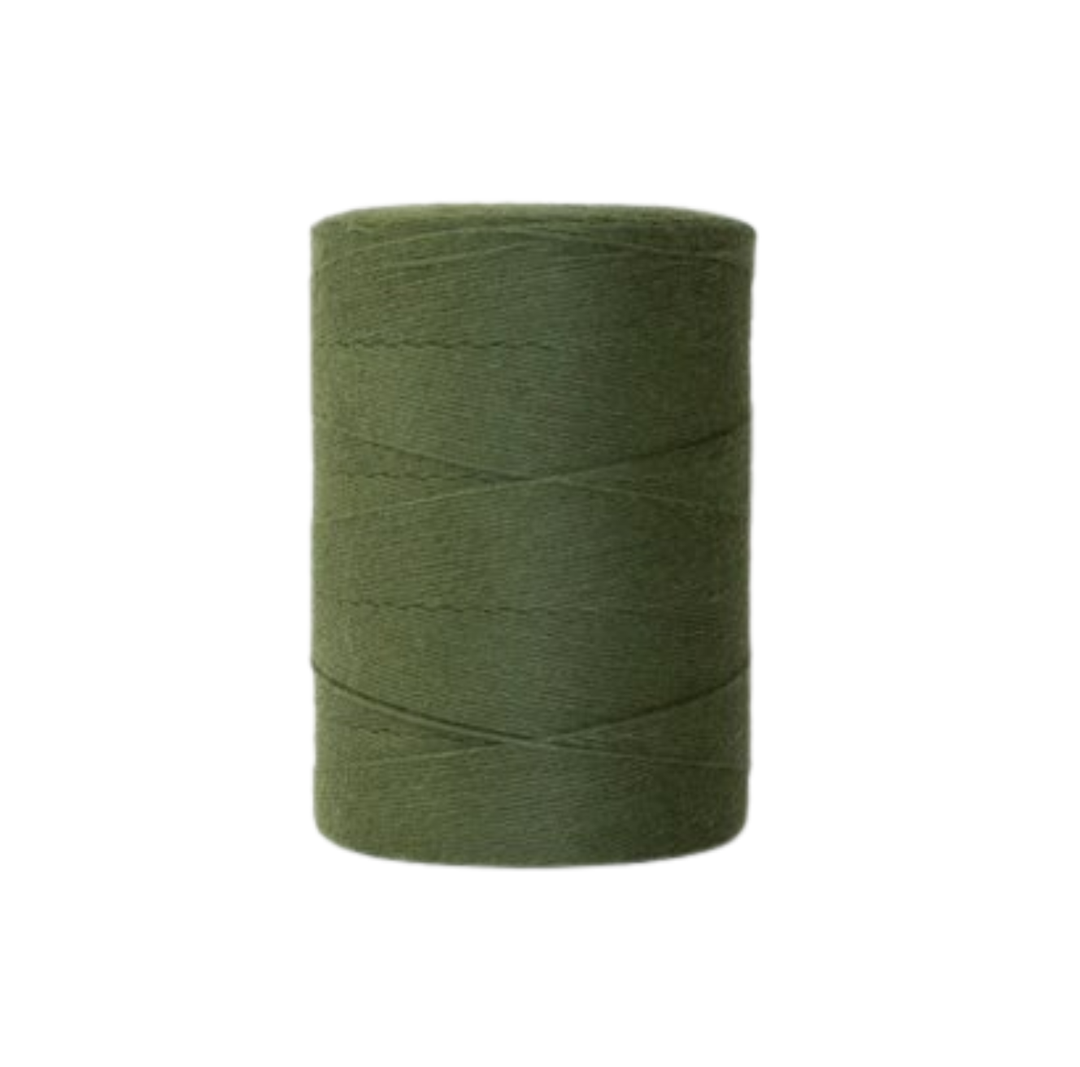 100% Unmercerized Cotton Warp Yarn - 800 Yard Cone for Weaving