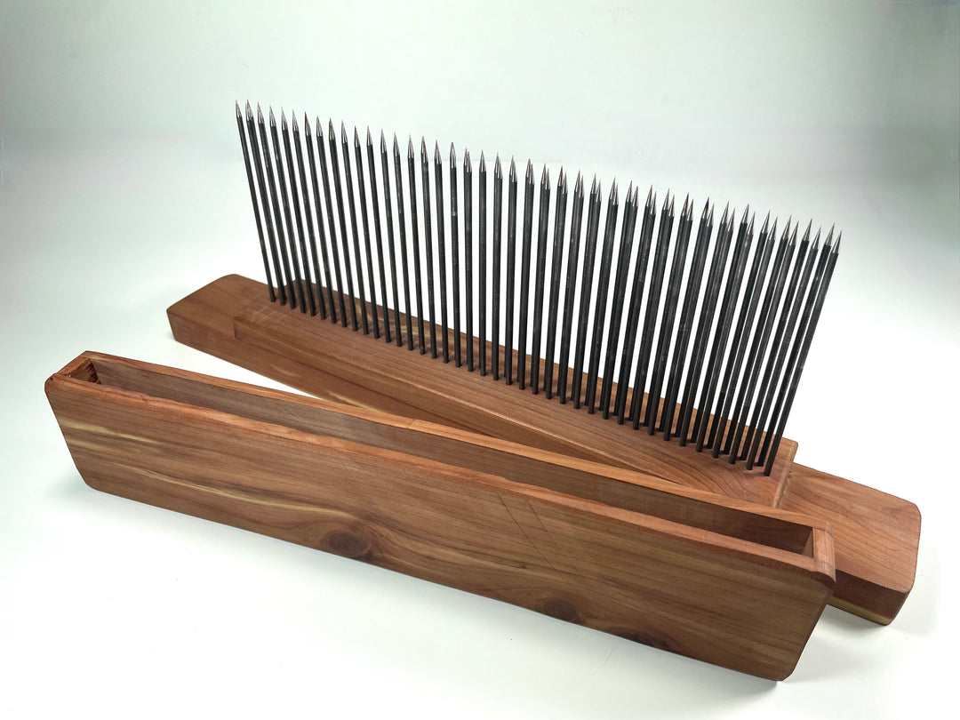 Hackle used for fiber preparation