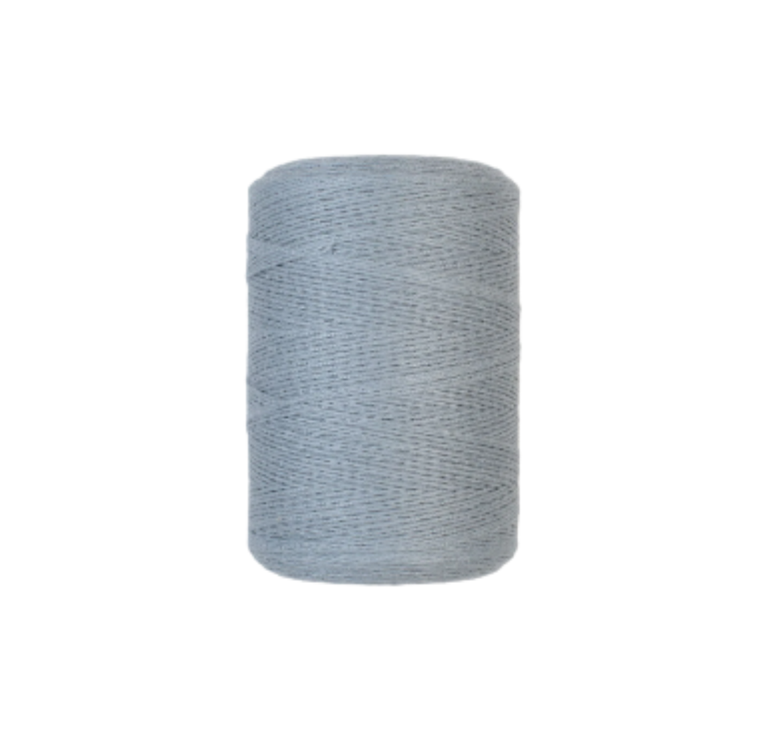 100% Unmercerized Cotton Warp Yarn - 800 Yard Cone for Weaving