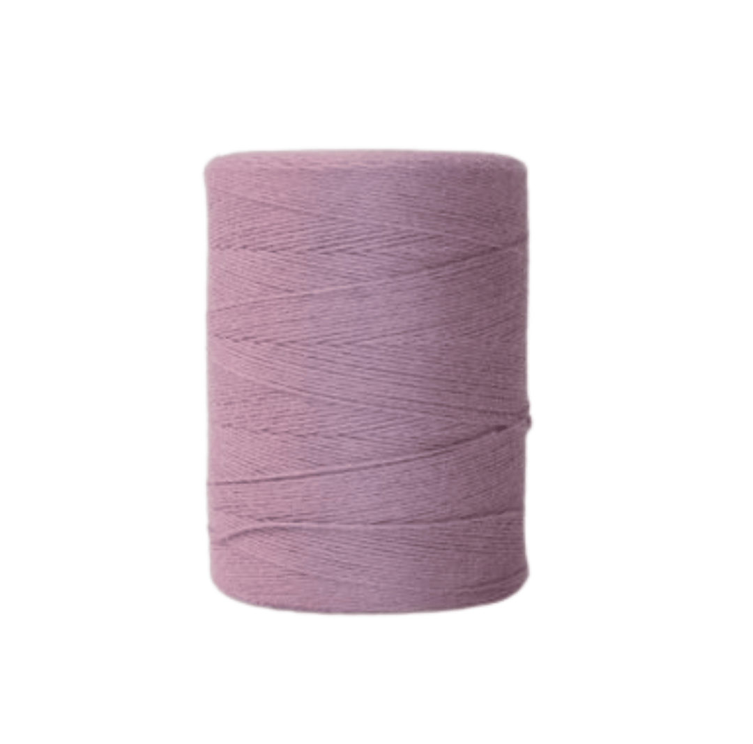 100% Unmercerized Cotton Warp Yarn - 800 Yard Cone for Weaving