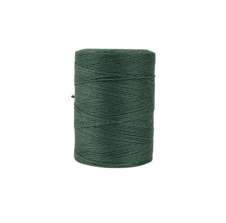 100% Unmercerized Cotton Warp Yarn - 800 Yard Cone for Weaving