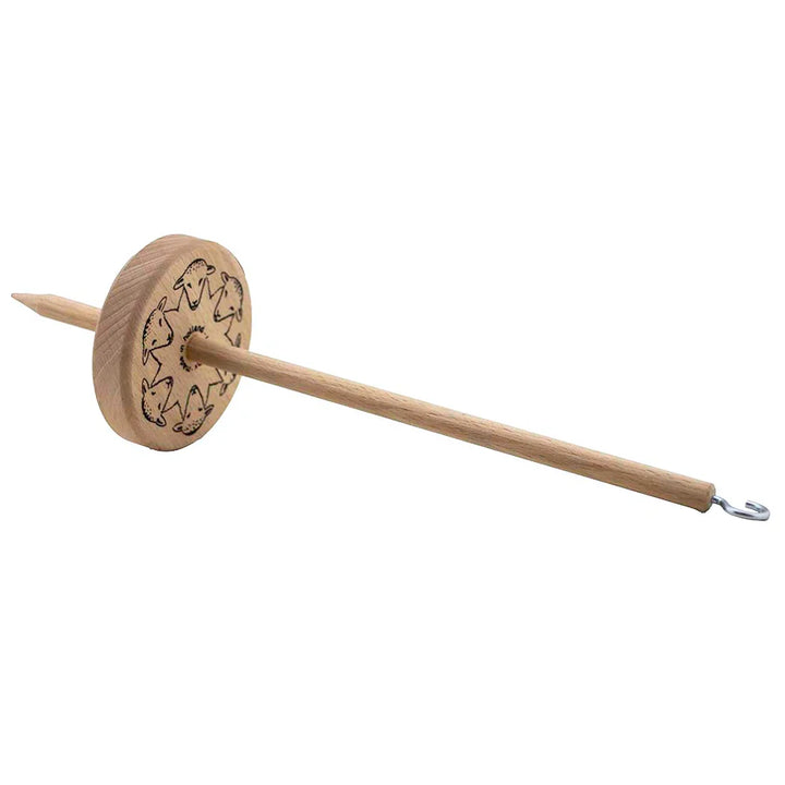 Louet Top or Bottom Whorl Drop Spindle With Sheep!