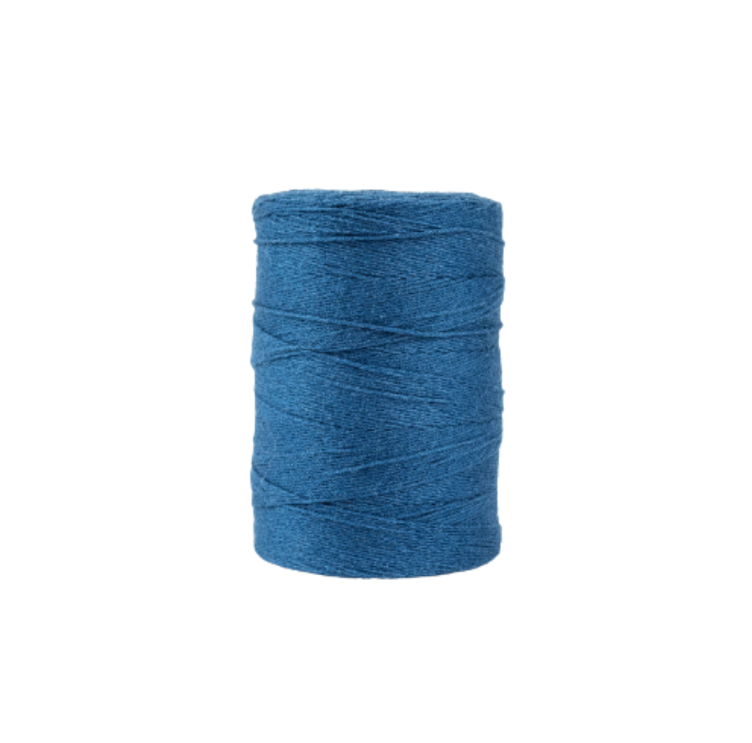 100% Unmercerized Cotton Warp Yarn - 800 Yard Cone for Weaving