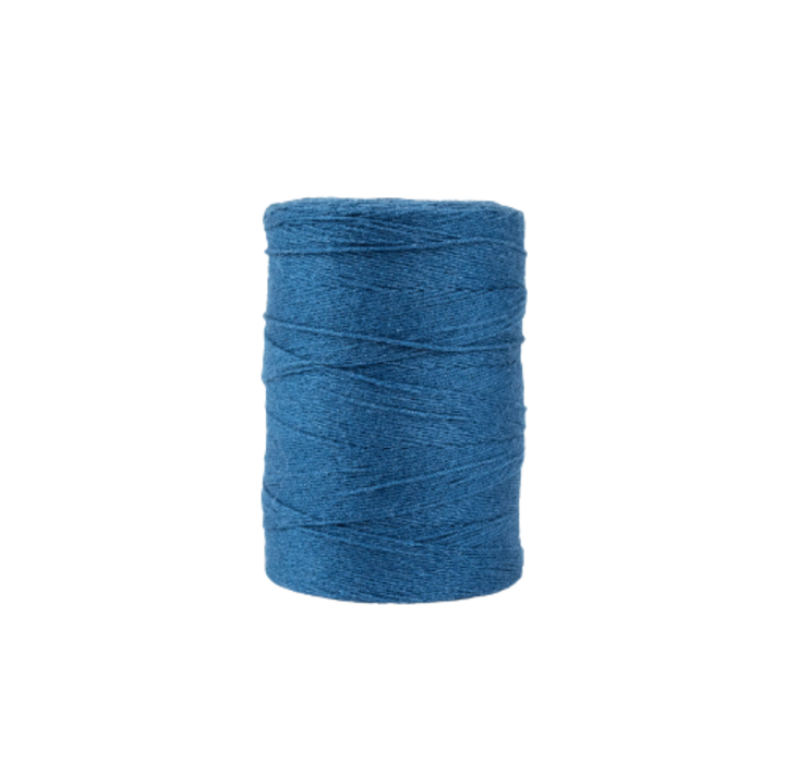 100% Unmercerized Cotton Warp Yarn - 800 Yard Cone for Weaving