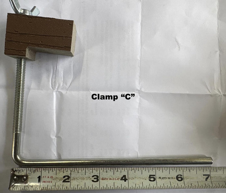 Nancy Knit Knacks Clamps for Drum Carders, Winders and Swifts