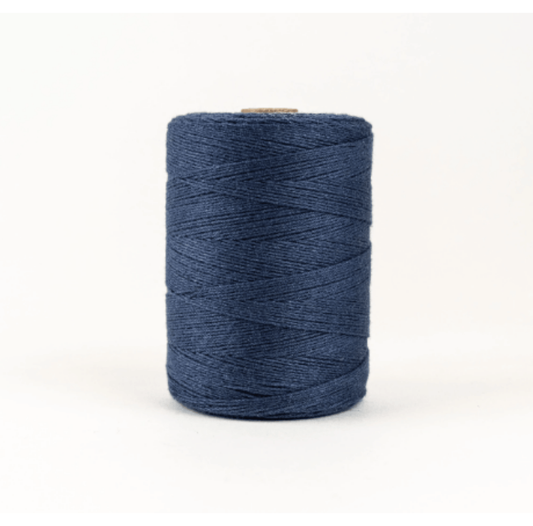 100% Unmercerized Cotton Warp Yarn - 800 Yard Cone for Weaving