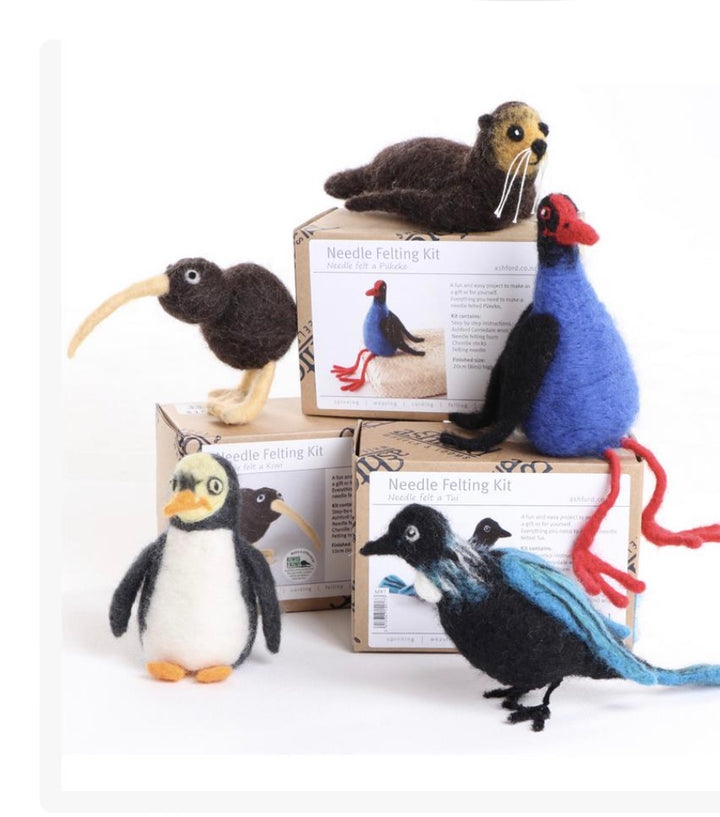 Ashford Needle Felting Beginner Kit – Tui Bird