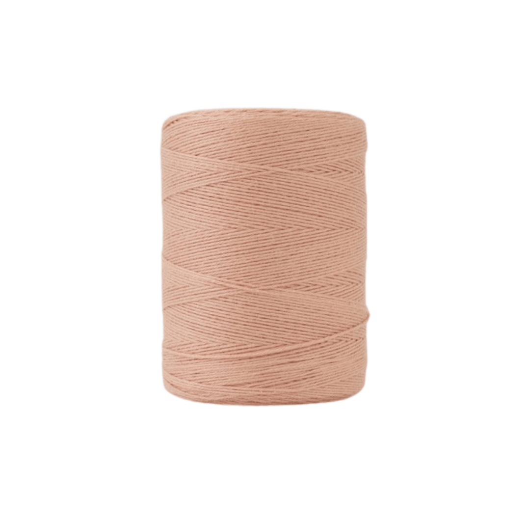 100% Unmercerized Cotton Warp Yarn - 800 Yard Cone for Weaving