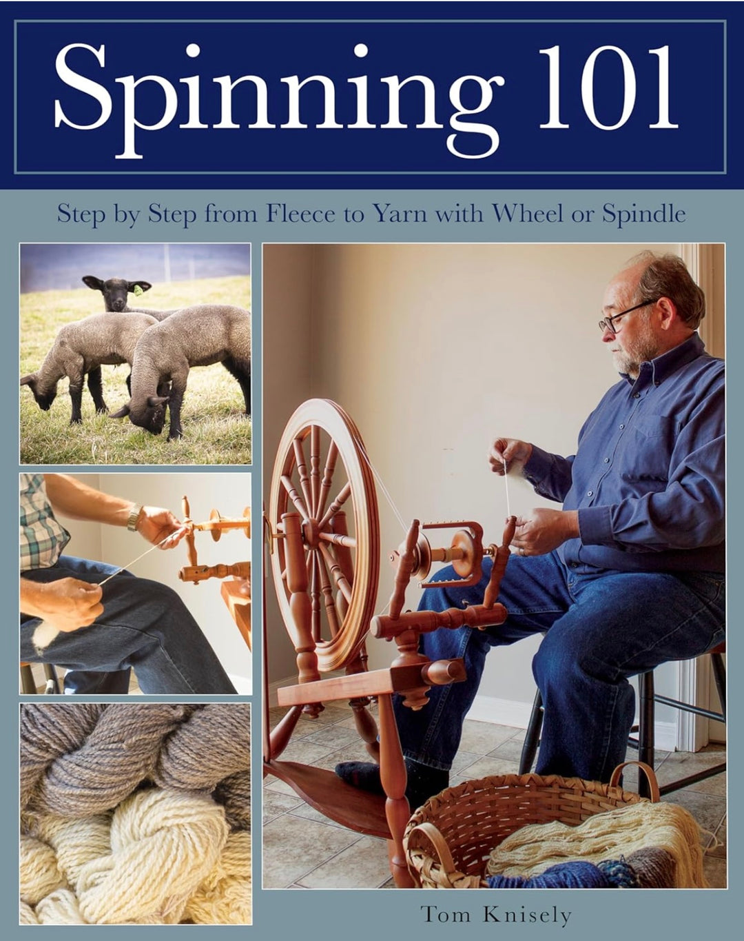 Hand Spinning Yarn Fleece Wool Books  & DVDs Super Fast Shipping!