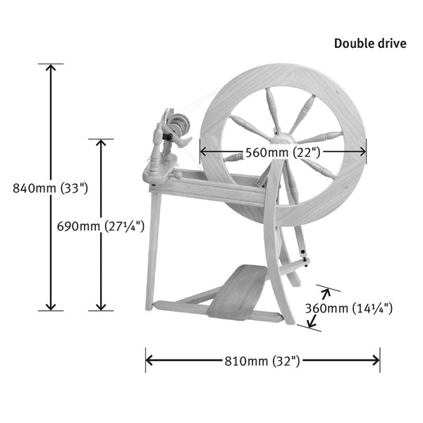Ashford Traditional Spinning Wheel