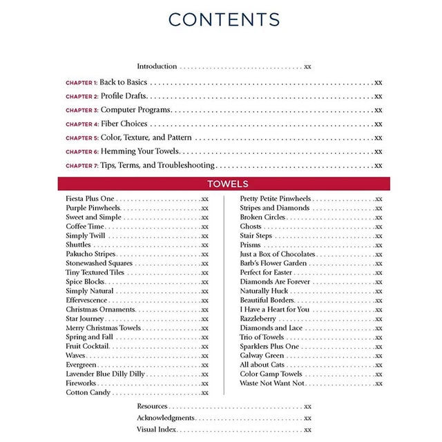 Weaving Hand Towels Simply by Susan Kesler-Simpson – 43 Patterns for 4- & 8-Shaft Looms
