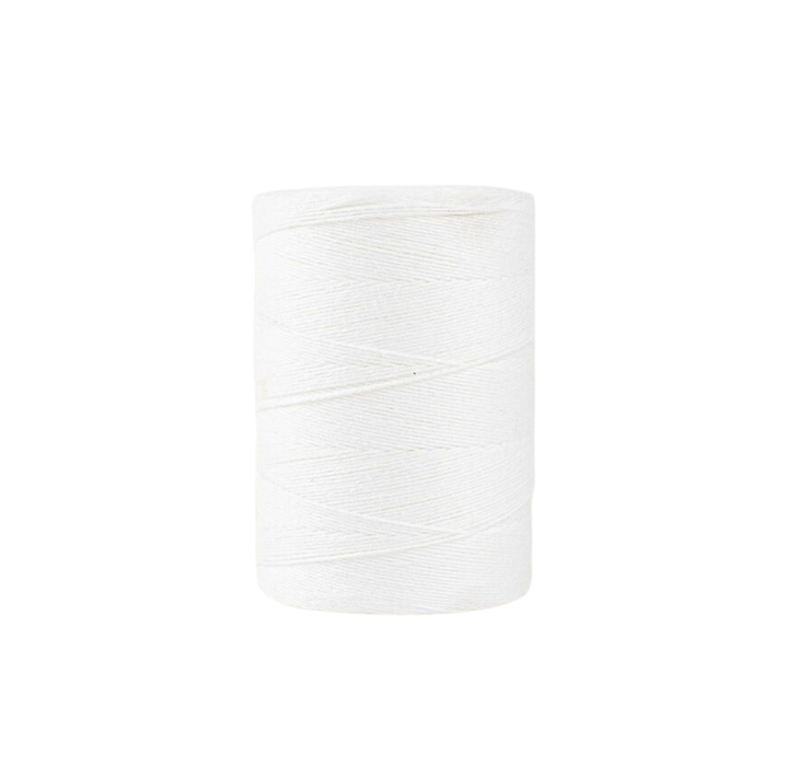 100% Unmercerized Cotton Warp Yarn - 800 Yard Cone for Weaving