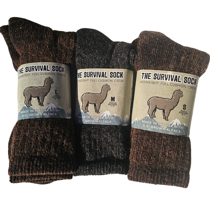 Survival Socks- Alpaca Socks