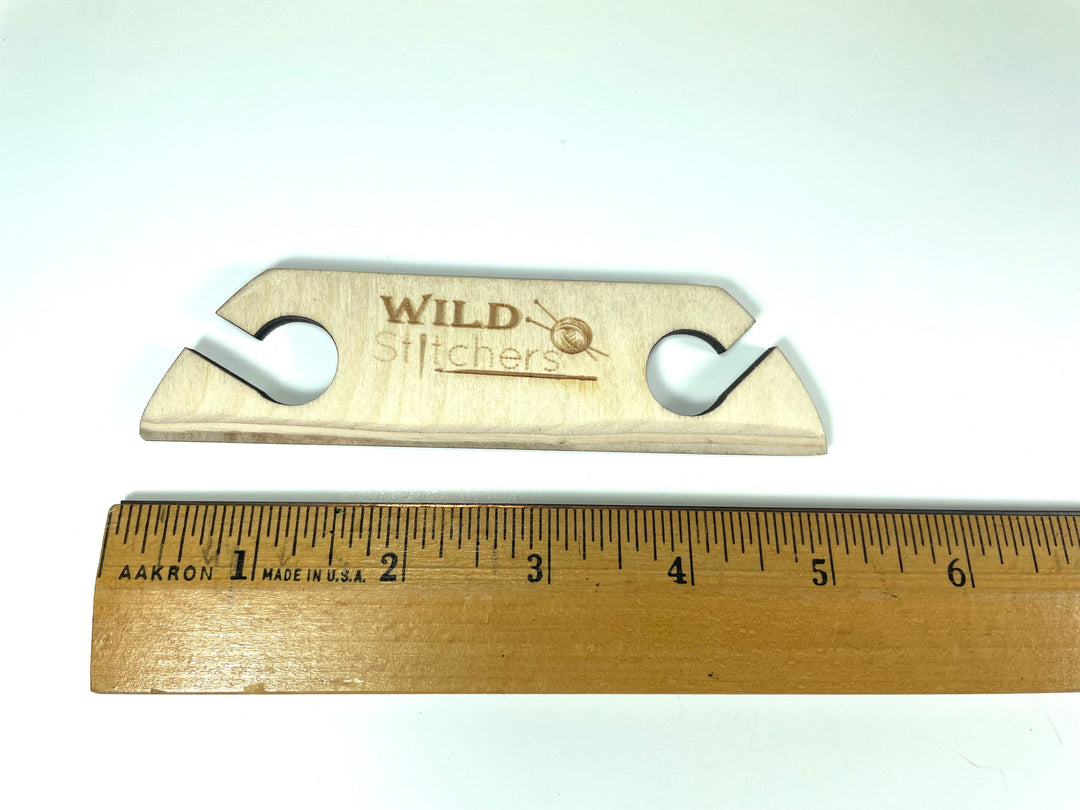 Wooden belt shuttle 5 inch size