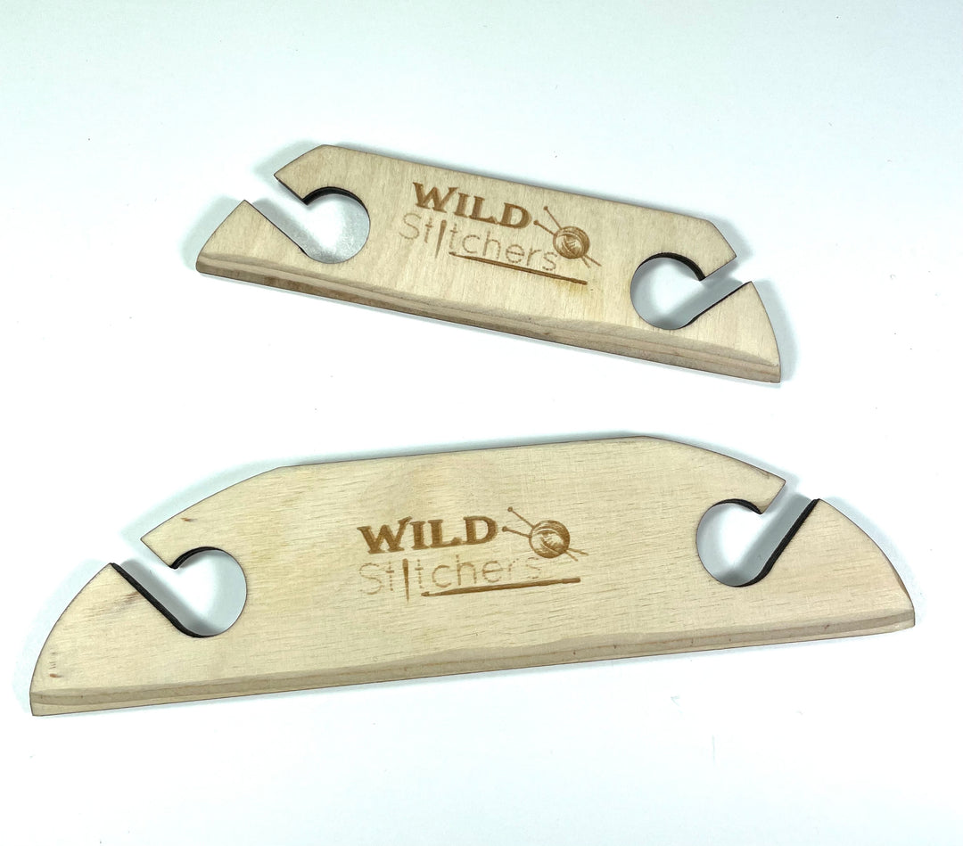 Wooden belt shuttle 5 and 7 inch sizes