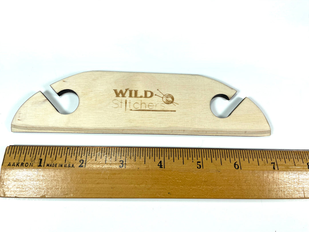 Wooden belt shuttle 7 inch size
