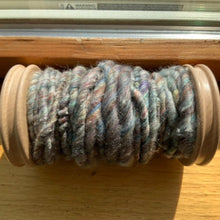 Load image into Gallery viewer, Mill End Deep Tones Roving Montage Merino/Silk/Corriedale/Alpaca Beautiful Heather Colorway 1, 2, 4 or 8 Oz SUPER FAST SHIPPING!
