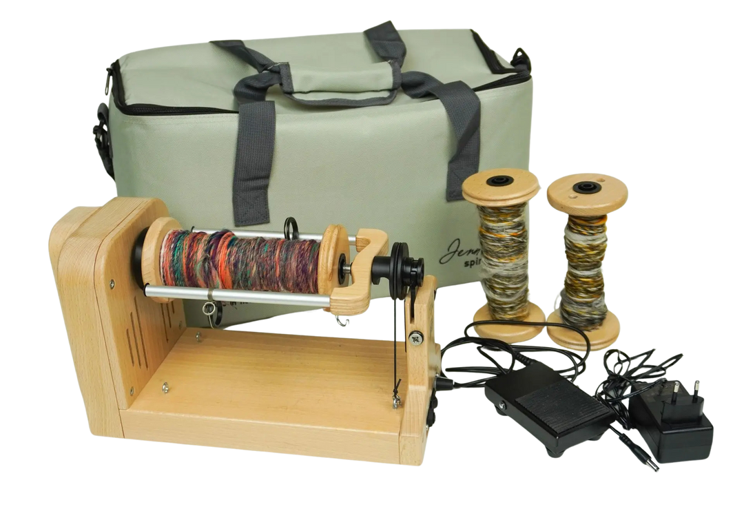 Louët Jenn-E E-Spinner — Portable Electric Spinning Wheel