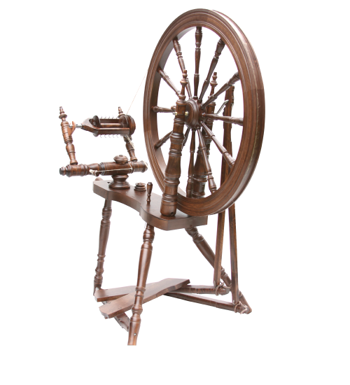 Crafted for the discerning fiber artisan, the Kromski Symphony spinning wheel in walnut finish blends classic aesthetics with superior functionality. Its robust build ensures a smooth and quiet spinning process.