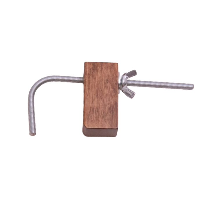 Kromski Warp Peg & Clamp (Walnut or Clear Lacquered)