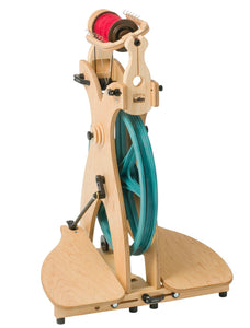 Discover the Schacht Sidekick Spinning Wheel, expertly crafted for fiber artists seeking both portability and performance. Designed with a focus on ease of use, this spinning wheel incorporates advanced technology with an aesthetically pleasing natural wood finish.