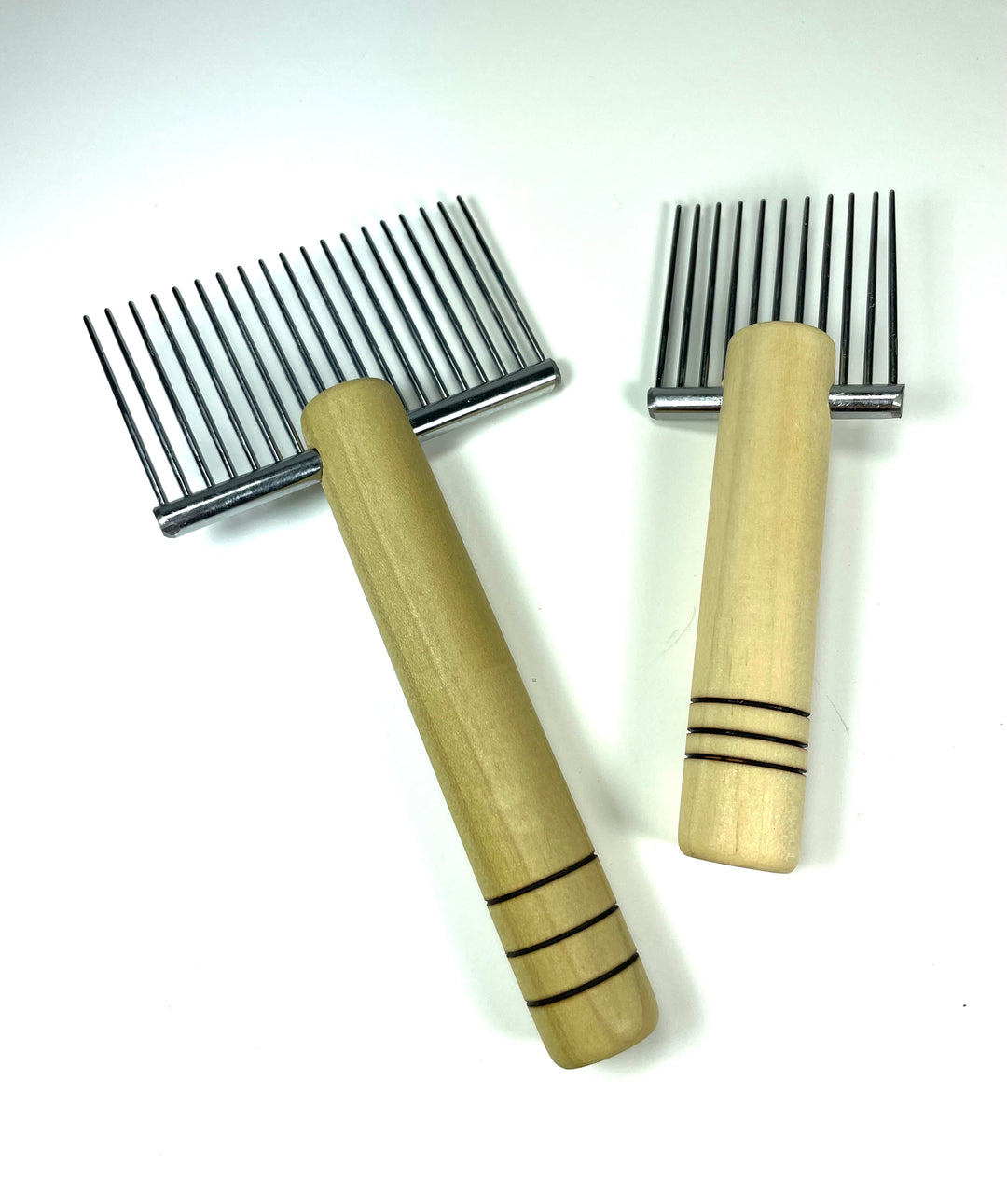 Pin loom weaving comb small and large sizes