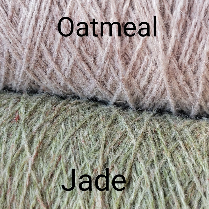 100% Virgin Wool  Shetland Yarn- 8 Oz 900 Yards