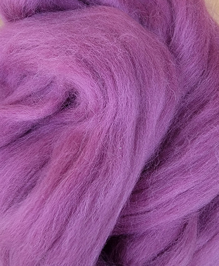 Shop Exclusive: Fine & Organic Purple Onion/ Vintage Violet 19 Micron DHG Merino