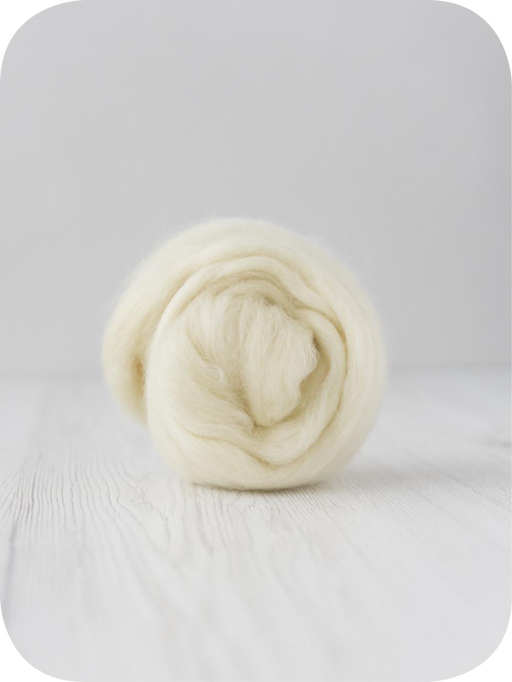 Stunning 14 Micron Superfine Merino Top-  Organic and Cruelty Free (DHG)