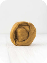 Load image into Gallery viewer, Stunning 14 Micron Superfine Merino Top-  Organic and Cruelty Free (DHG)
