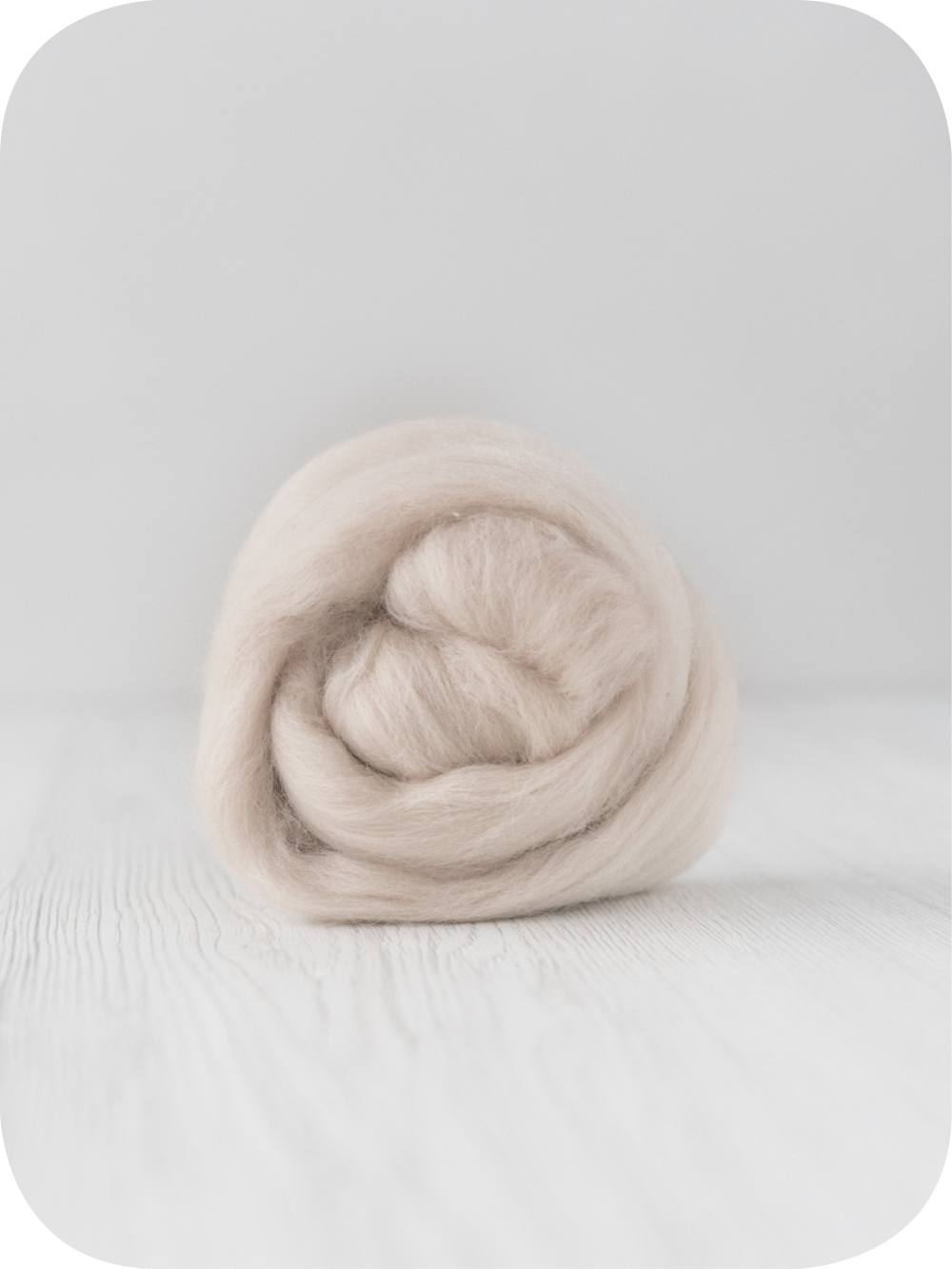 Stunning 14 Micron Superfine Merino Top-  Organic and Cruelty Free (DHG)