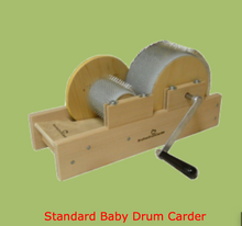 Load image into Gallery viewer, USA Made Standard Brother Drum Carders All Sizes &amp; TPIs Fast, Insured Shipping
