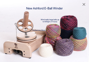 New Ashford Electric Ball Winders Free Shipping!