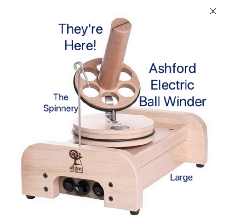 New Ashford Electric Ball Winders Free Shipping!